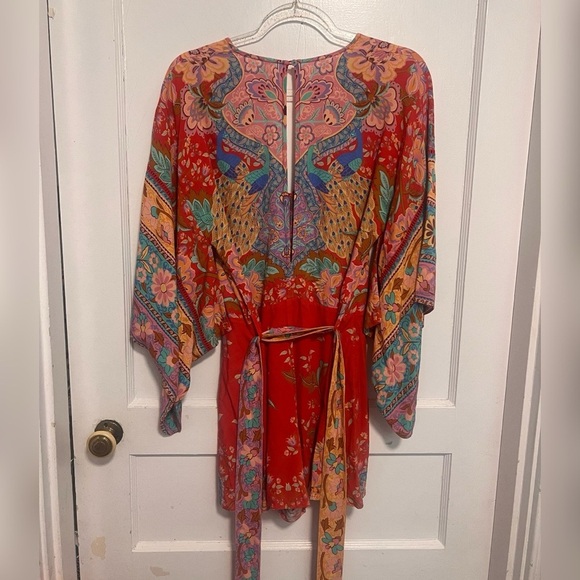 Spell & The Gypsy Collective Lotus Kimono Boho Flowy Festival Romper RARE XS - Picture 5 of 8